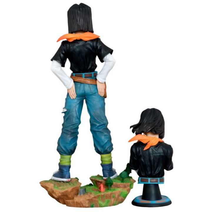 Figura Coleccionable Anime Dragon Ball Z Androide Número 17