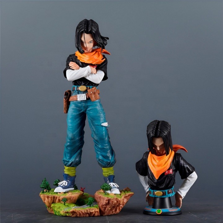 Figura Coleccionable Anime Dragon Ball Z Androide Número 17