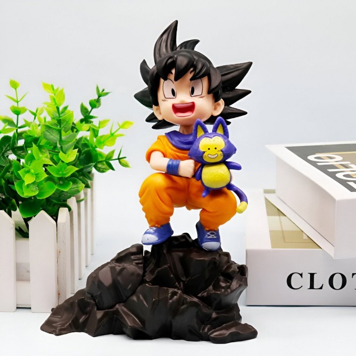 Figura Coleccionable Anime Dragon Ball Z Goku Y Puar