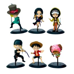 Figura Coleccionable Anime Monkey D. Luffy X 6 Personajes