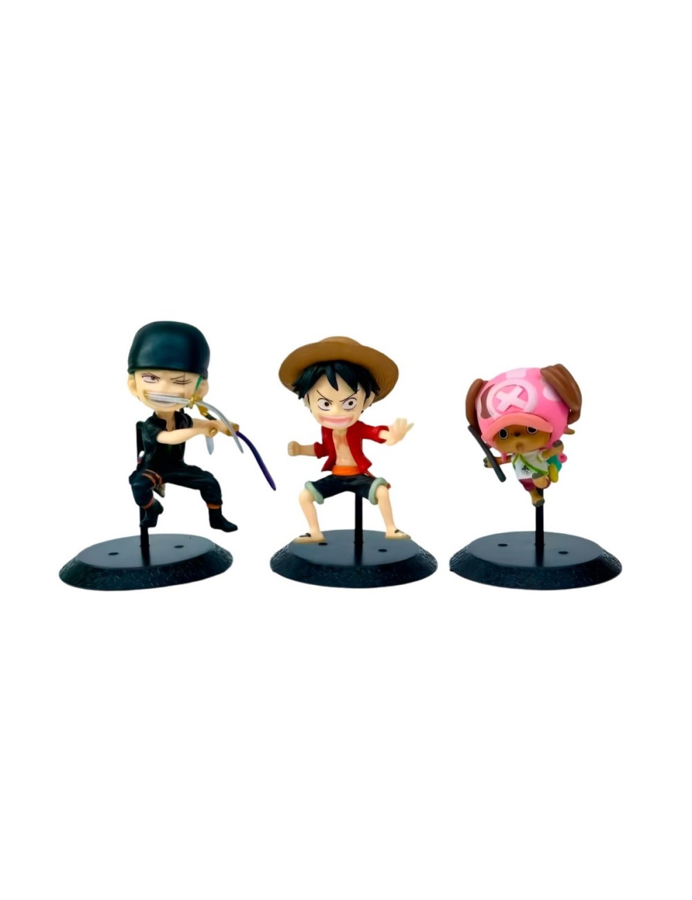Figura Coleccionable Anime Monkey D. Luffy X 6 Personajes