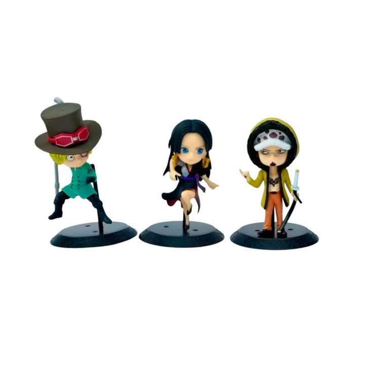 Figura Coleccionable Anime Monkey D. Luffy X 6 Personajes