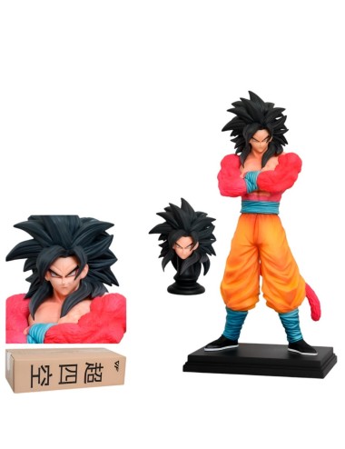 Figura Coleccionable Dragon Ball Gt Goku Saiyajin Fase 4