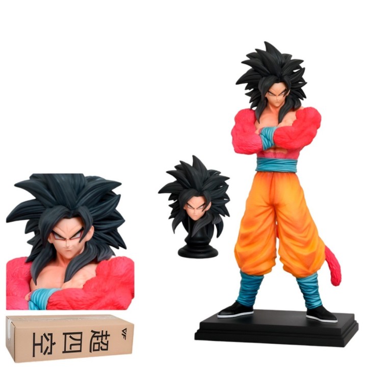 Figura Coleccionable Dragon Ball Gt Goku Saiyajin Fase 4