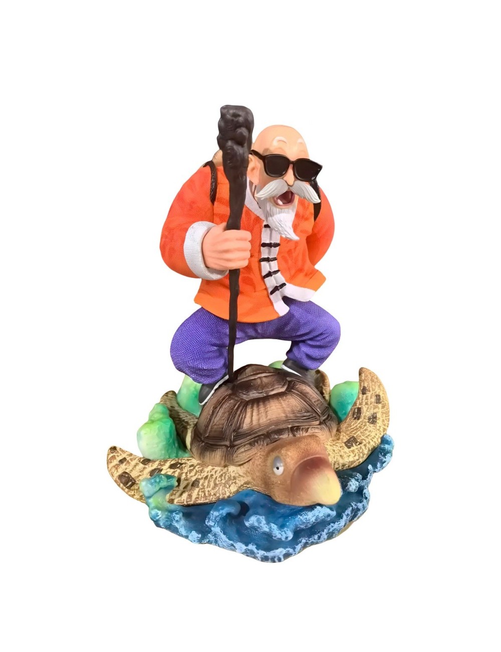 Figura Coleccionable Dragon Ball Z Maestro Roshi Tortuga
