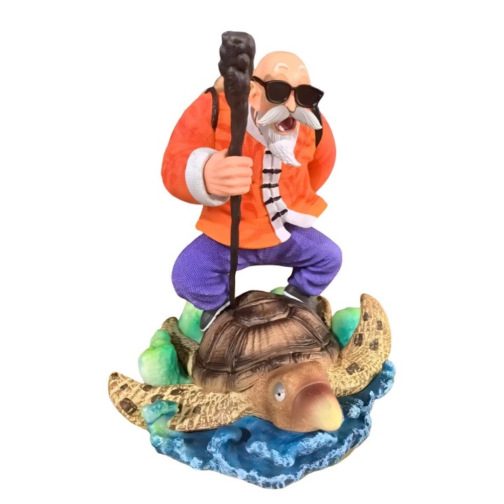 Figura Coleccionable Dragon Ball Z Maestro Roshi Tortuga