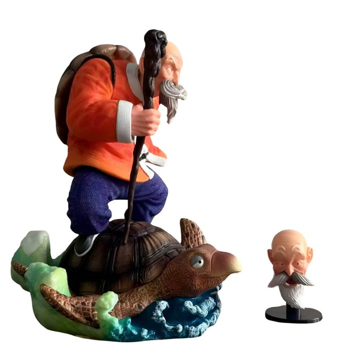 Figura Coleccionable Dragon Ball Z Maestro Roshi Tortuga