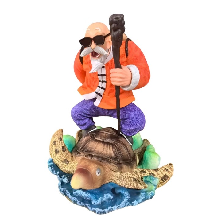 Figura Coleccionable Dragon Ball Z Maestro Roshi Tortuga