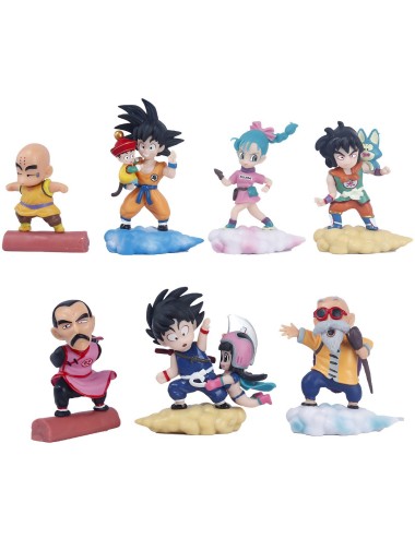 Figura Coleccionable Dragon Ball Z Personajes X 7 Unidades