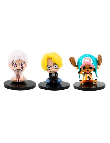 Figura Coleccionable Mini Monkey Luffy X 6 Personajes