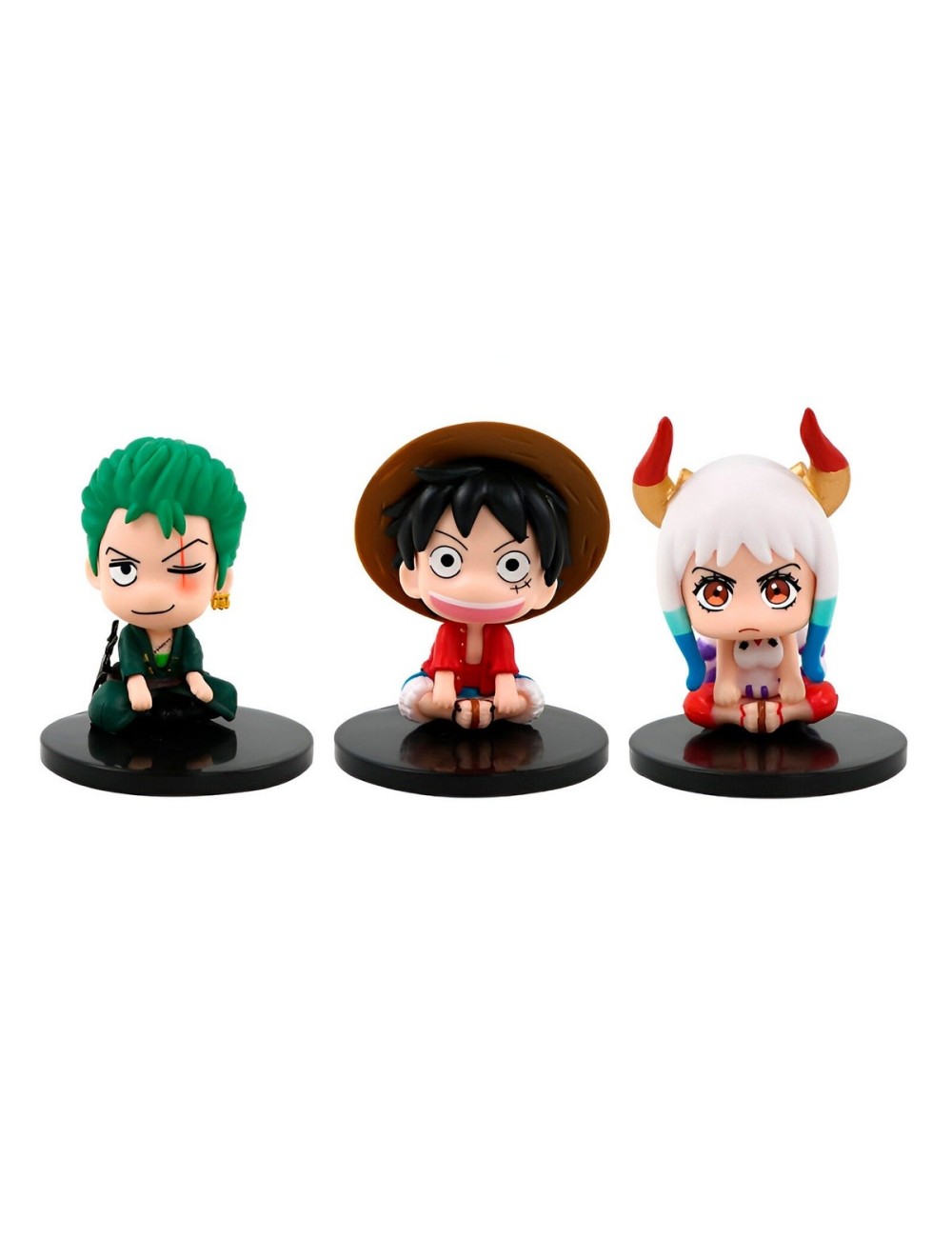 Figura Coleccionable Mini Monkey Luffy X 6 Personajes