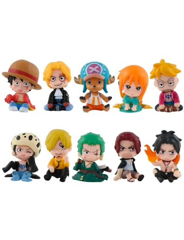 Figura Coleccionable One Piece Personajes X 10 Unidades