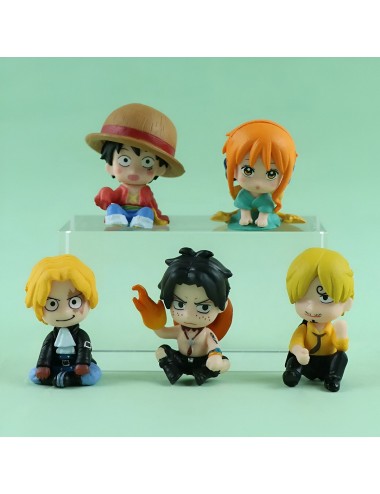 Figura Coleccionable One Piece Personajes X 10 Unidades