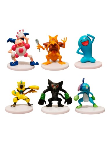 Figura Coleccionable Pokemon Personajes X 14 Unidades