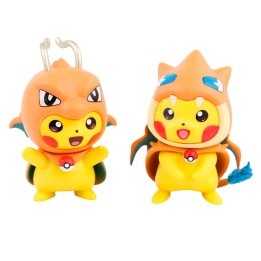 Figura Coleccionable Pokemon Pikachu Disfraz X 6 Unidades