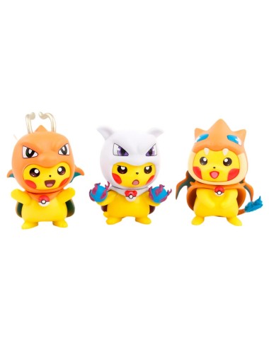 Figura Coleccionable Pokemon Pikachu Disfraz X 6 Unidades
