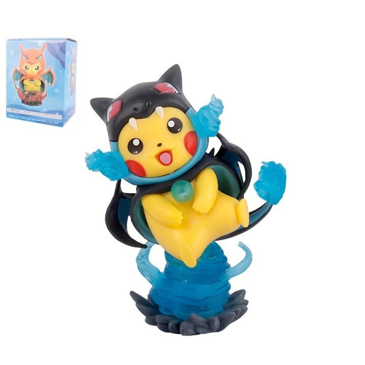 Figura Coleccionable Pokemon Pikachu Disfraces X 6 Unidades