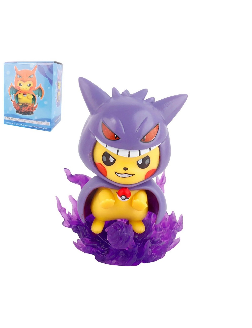 Figura Coleccionable Pokemon Pikachu Disfraces X 6 Unidades