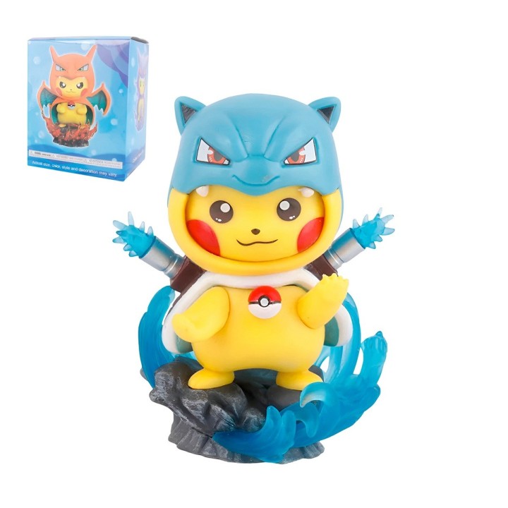 Figura Coleccionable Pokemon Pikachu Disfraces X 6 Unidades