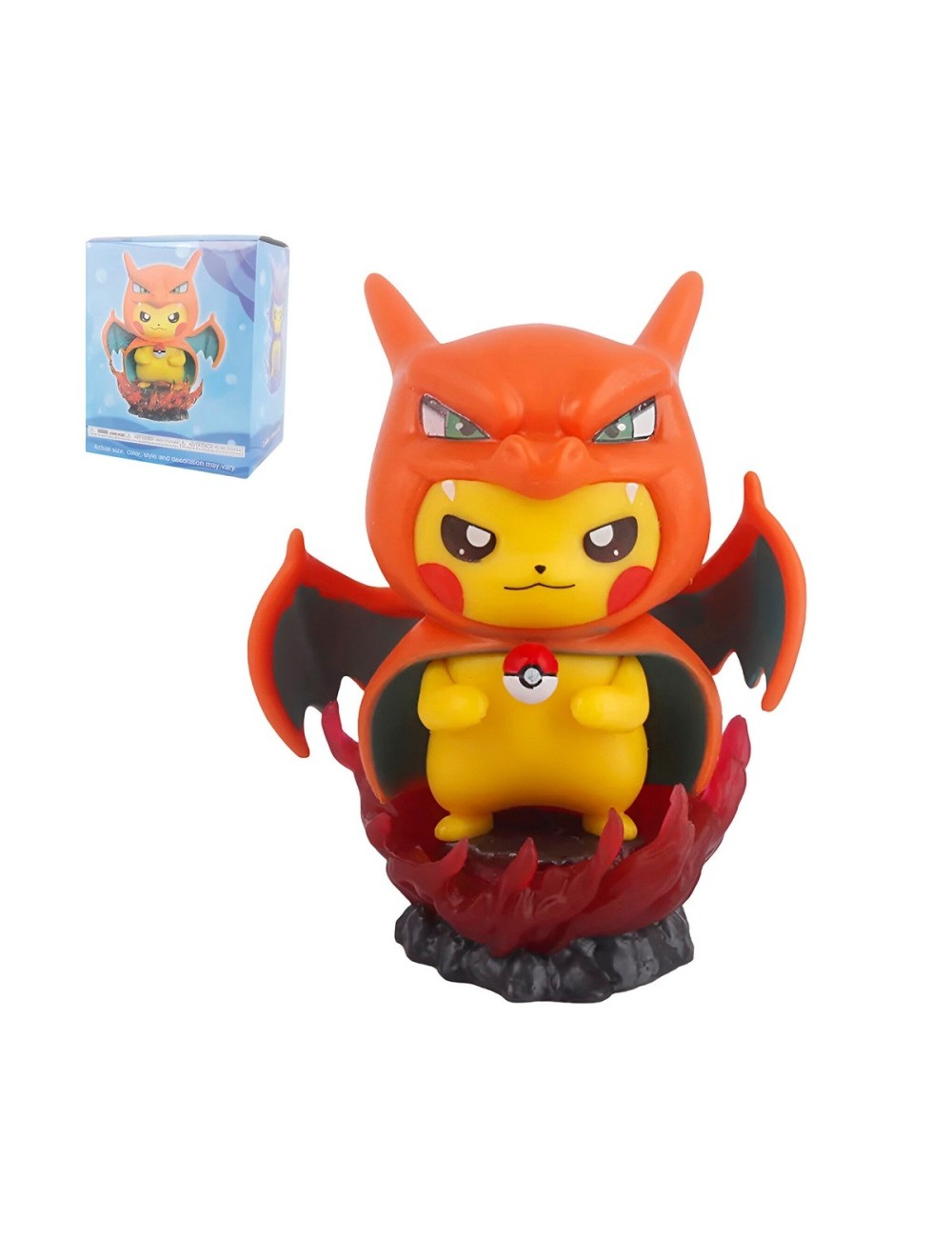 Figura Coleccionable Pokemon Pikachu Disfraces X 6 Unidades