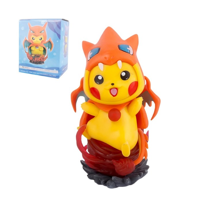 Figura Coleccionable Pokemon Pikachu Disfraces X 6 Unidades