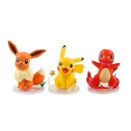 Figura Coleccionable Pokemon Pikachu Personajes X 6 Unidades