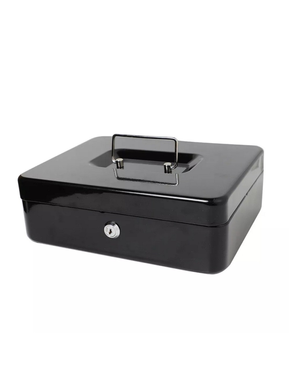 Caja Menor Fuerte Mediana Metálica Llave Guarda Plata Dinero