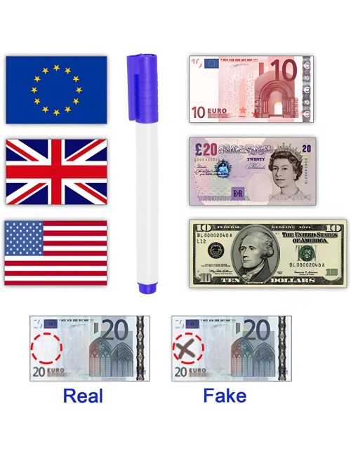 Marcador Probador Billetes Falsos Portable