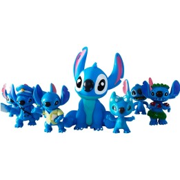 Figura Coleccionable Set Stitch X 8 Unidades