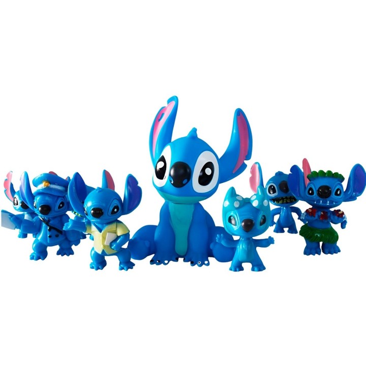 Figura Coleccionable Set Stitch X 8 Unidades