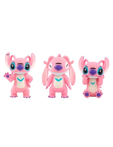 Figura Coleccionable Angel Stitch X 6 Unidades