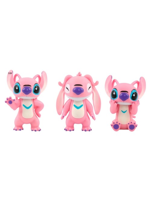Figura Coleccionable Angel Stitch X 6 Unidades