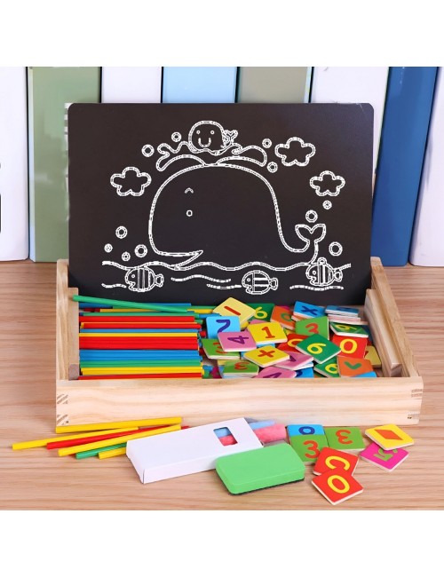 Caja De Operaciones Matematica Aprendizaje Tablero Didactico