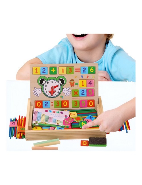 Caja De Operaciones Matematica Aprendizaje Tablero Didactico