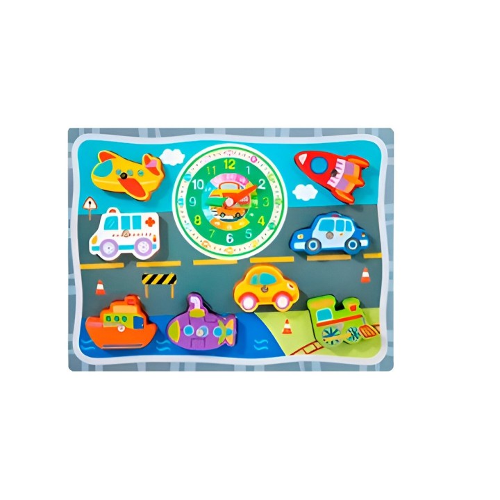 Juego De Madera 2 En 1 Pesca Didactico Figura Y Tablero