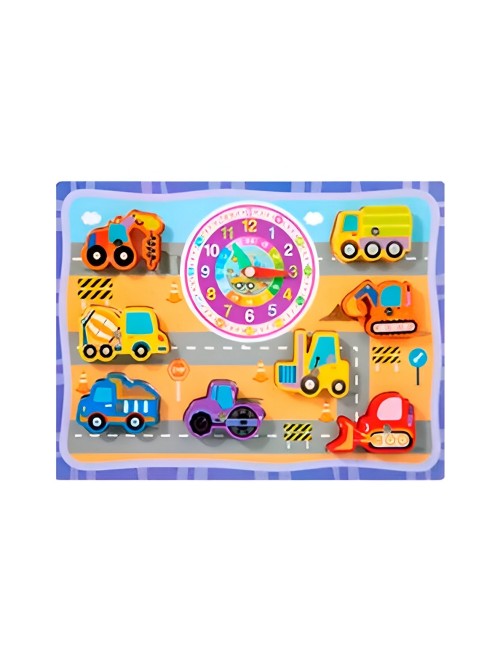 Juego De Madera 2 En 1 Pesca Didactico Figura Y Tablero