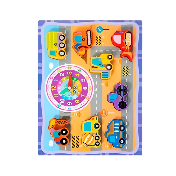 Juego De Madera 2 En 1 Pesca Didactico Figura Y Tablero