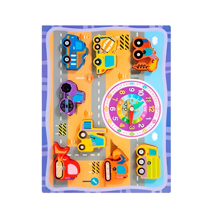 Juego De Madera 2 En 1 Pesca Didactico Figura Y Tablero