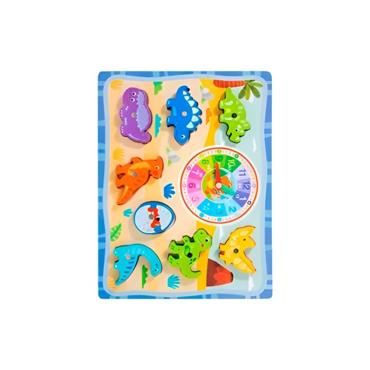 Juego De Madera 2 En 1 Pesca Didactico Figura Y Tablero