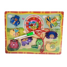 Juego De Madera 2 En 1 Pesca Didactico Figura Y Tablero