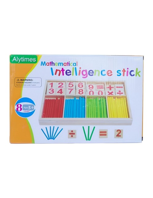 Juego De Madera Aprendizaje Matematica Operaciones Colores