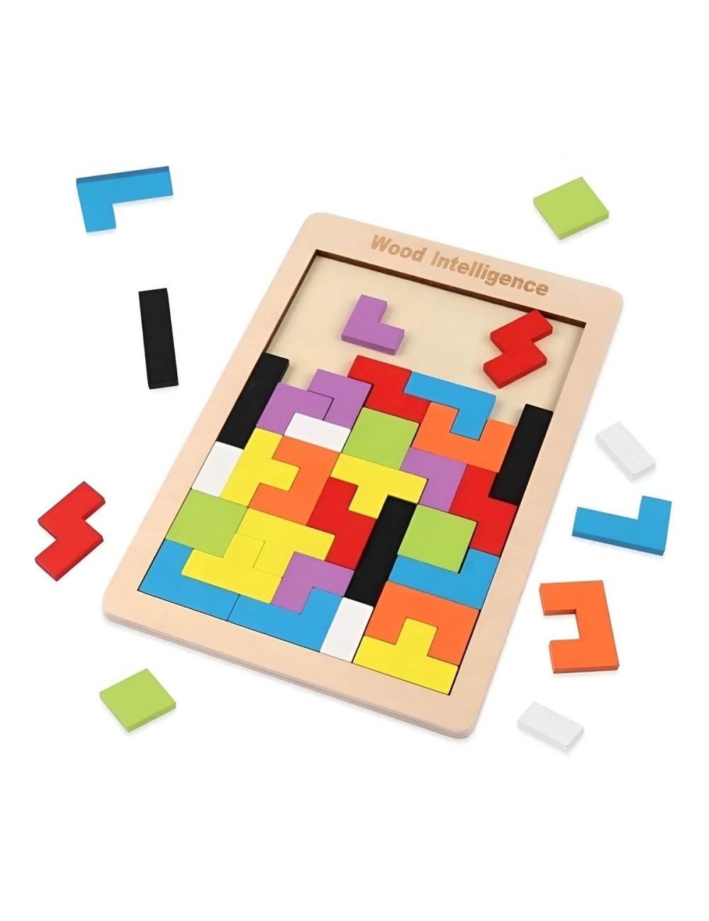 Juego De Mesa Encastre Figura Geometrica Aprendizaje Tagram