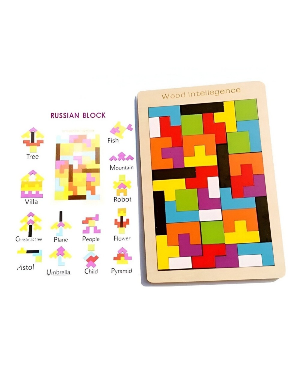 Juego De Mesa Encastre Figura Geometrica Aprendizaje Tagram