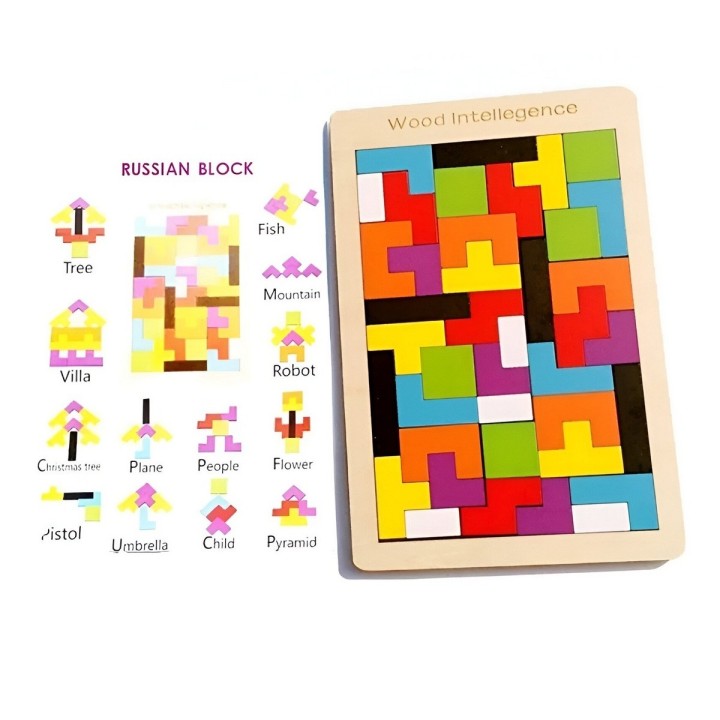 Juego De Mesa Encastre Figura Geometrica Aprendizaje Tagram