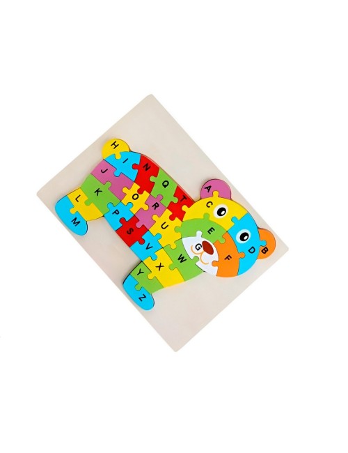 Rompecabezas En Madera Figuras Colores Encastre Desarrollo