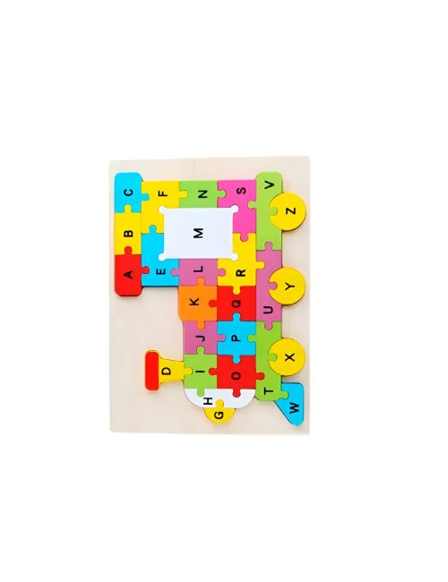 Rompecabezas En Madera Figuras Colores Encastre Desarrollo