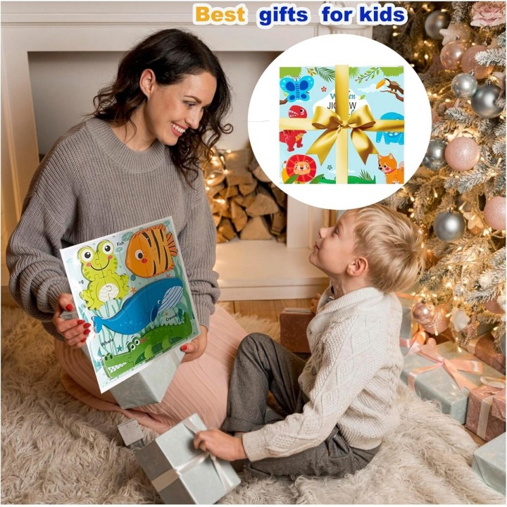 Juego Tablero Encastre Figuras Multicolor Desarrollo Motriz