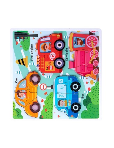Juego Tablero Encastre Figuras Multicolor Desarrollo Motriz