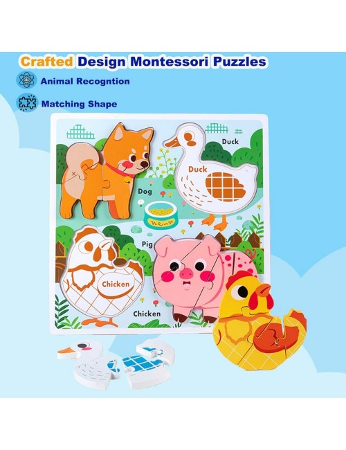 Juego Tablero Encastre Figuras Multicolor Desarrollo Motriz