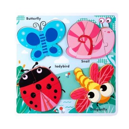 Juego Tablero Encastre Figuras Multicolor Desarrollo Motriz